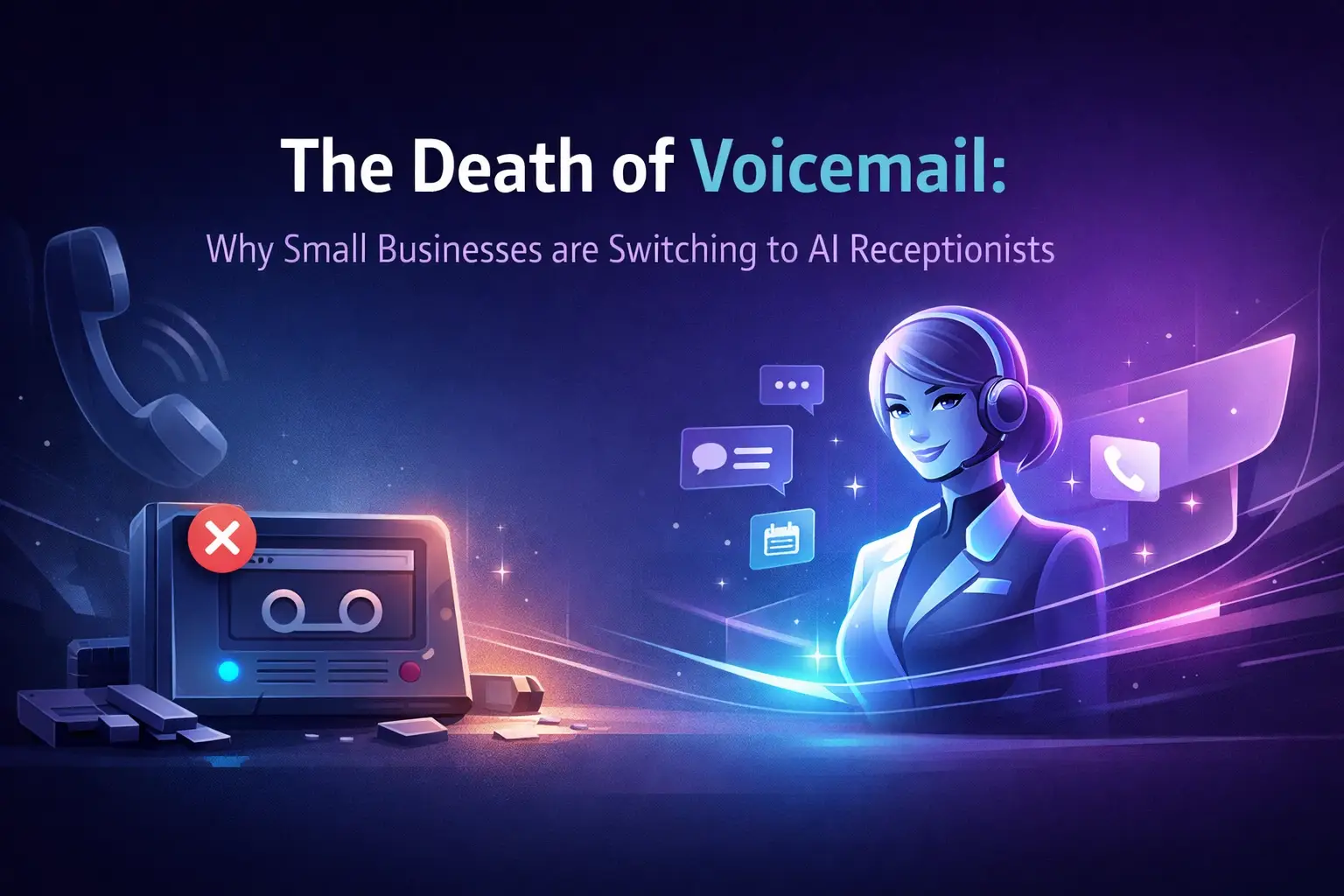 The Death of Voicemail: Why Small Businesses are Switching to AI Receptionists