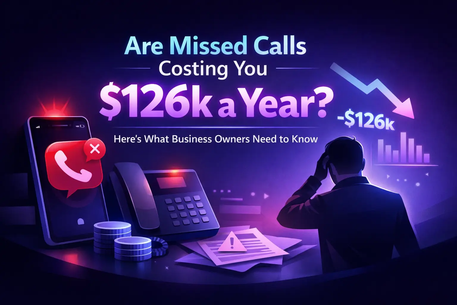 Are Missed Calls Costing You $126k a Year? Here’s What Business Owners Need to Know