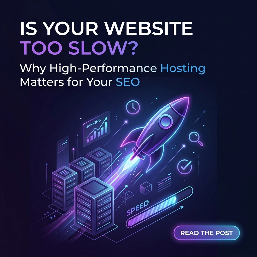 Is Your Website Too Slow? Why High-Performance Hosting Matters for Your SEO